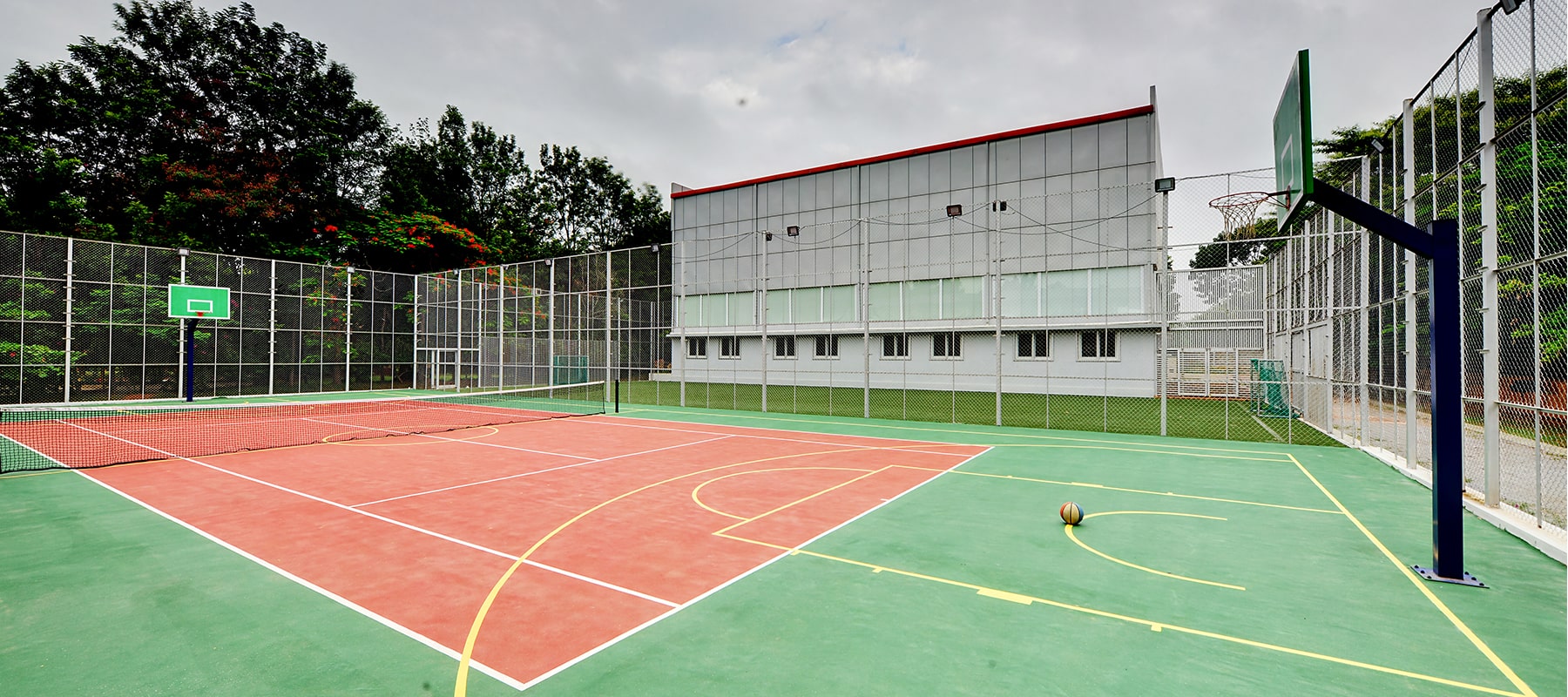 Basket Ball - Tennis Court